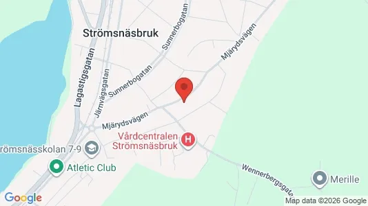 Apartments for rent i Markaryd - kort over placeringen