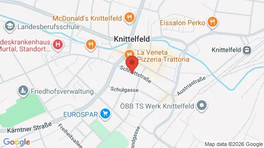 Apartments for rent i Fohnsdorf - kort over placeringen