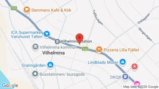 Apartments for rent in Vilhelmina - Photo from Google Street View