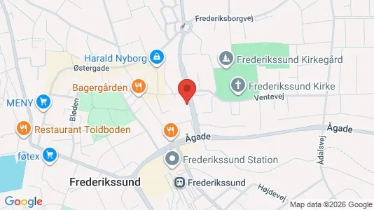 Apartments for rent i Frederikssund - kort over placeringen