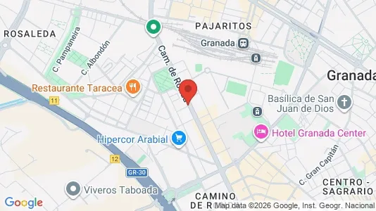 Rooms for rent in Granada - Photo from Google Street View
