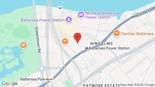 Apartments for rent i London SW11 - kort over placeringen