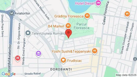 Apartments for rent i Bucharest - Sectorul 1 - kort over placeringen