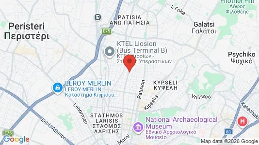 Apartments for rent in Athens Agios Nikolaos - Photo from Google Street View