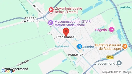 Apartments for rent in Stadskanaal - Photo from Google Street View