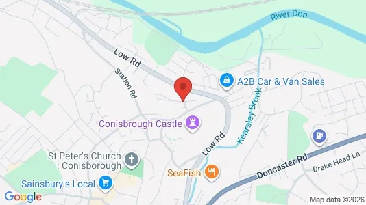 Apartments for rent i Doncaster - South Yorkshire - kort over placeringen