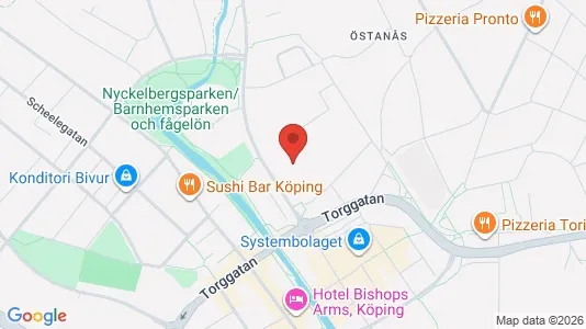 Apartments for rent i Köping - kort over placeringen