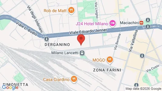 Apartments for rent i Milano Zona 9 - Porta Garibaldi, Niguarda - kort over placeringen