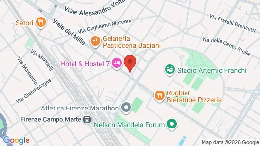 Rooms for rent in Florence - Photo from Google Street View