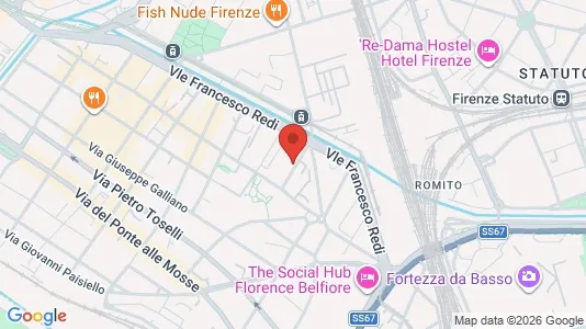 Rooms for rent in Florence - Photo from Google Street View
