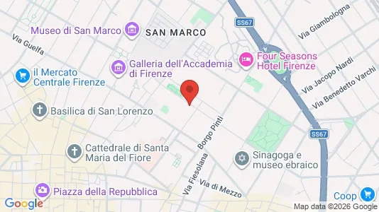 Rooms for rent in Florence - Photo from Google Street View