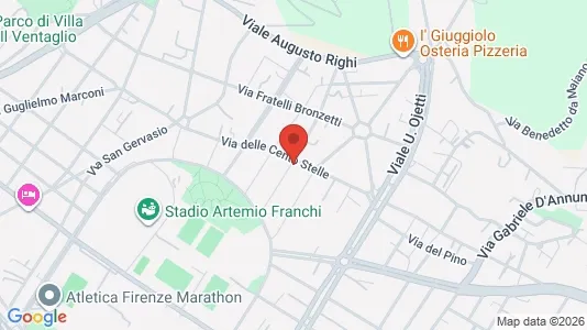 Rooms for rent in Florence - Photo from Google Street View
