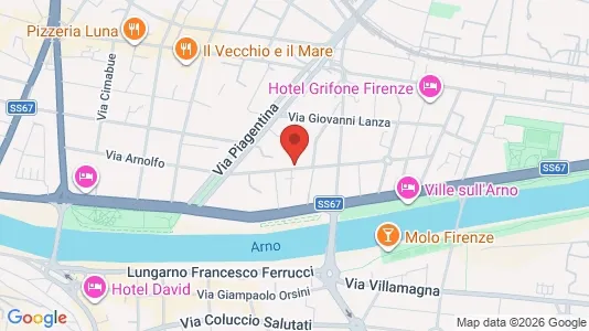Rooms for rent in Florence - Photo from Google Street View