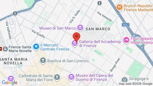 Rooms for rent in Florence - Photo from Google Street View