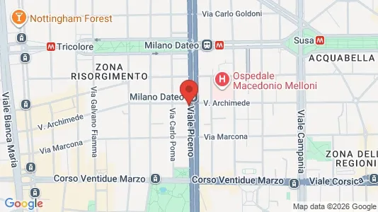 Apartments for rent i Milano Zona 1 - Centro storico - kort over placeringen