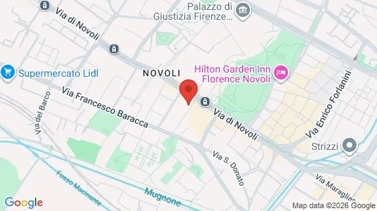 Rooms for rent in Florence - Photo from Google Street View