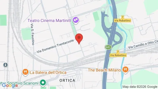 Rooms for rent i Milano Zona 3 - Porta Venezia, Città Studi, Lambrate - kort over placeringen