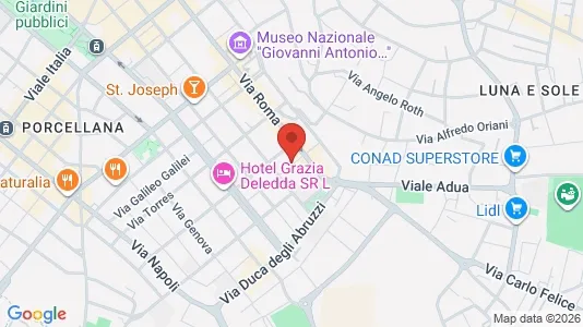 Rooms for rent in Sassari - Photo from Google Street View