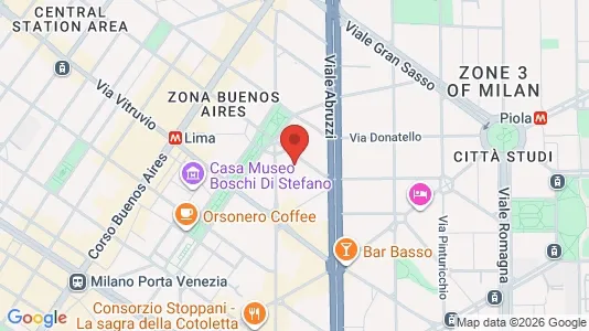 Rooms for rent i Milano Zona 1 - Centro storico - kort over placeringen