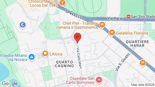Rooms for rent in Milano Zona 7 - Baggio, De Angeli, San Siro - Photo from Google Street View