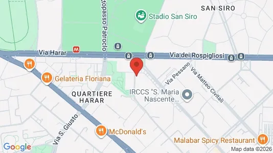 Rooms for rent i Milano Zona 7 - Baggio, De Angeli, San Siro - kort over placeringen
