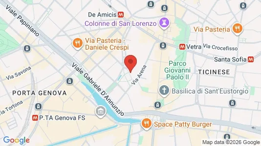 Rooms for rent i Milano Zona 1 - Centro storico - kort over placeringen