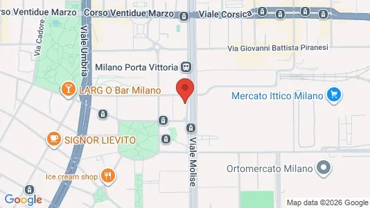 Rooms for rent i Milano Zona 4 - Vittoria, Forlanini - kort over placeringen