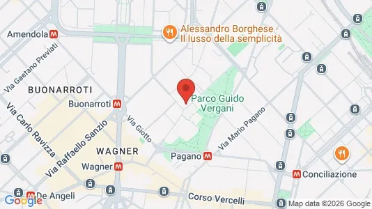 Rooms for rent i Milano Zona 1 - Centro storico - kort over placeringen