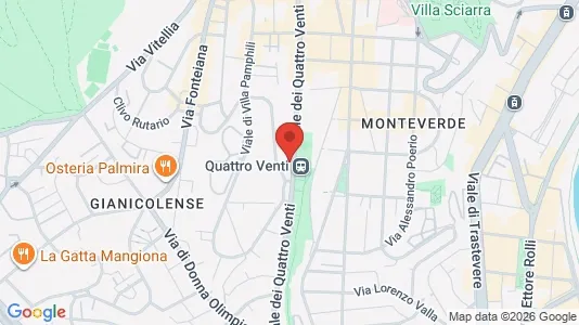 Rooms for rent i Roma Municipio XII – Monte Verde - kort over placeringen