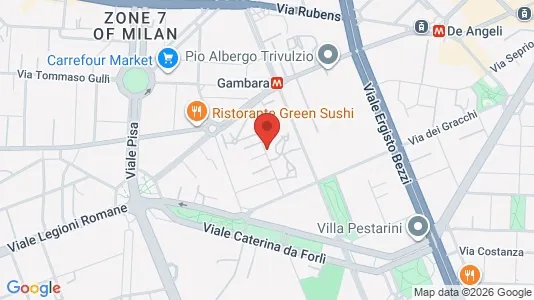 Rooms for rent in Milano Zona 6 - Barona, Lorenteggio - Photo from Google Street View