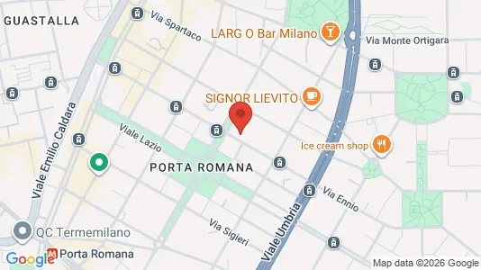 Rooms for rent i Milano Zona 4 - Vittoria, Forlanini - kort over placeringen
