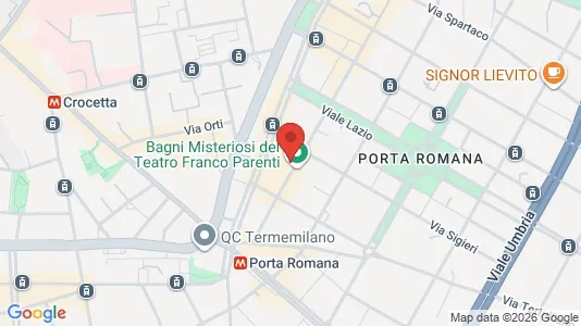 Rooms for rent i Milano Zona 4 - Vittoria, Forlanini - kort over placeringen