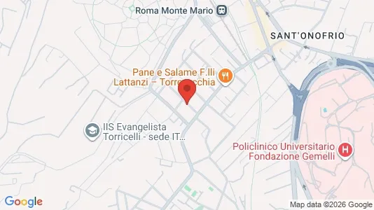 Apartments for rent i Roma Municipio XIV – Monte Mario - kort over placeringen