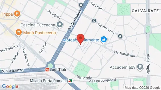 Apartments for rent i Milano Zona 4 - Vittoria, Forlanini - kort over placeringen