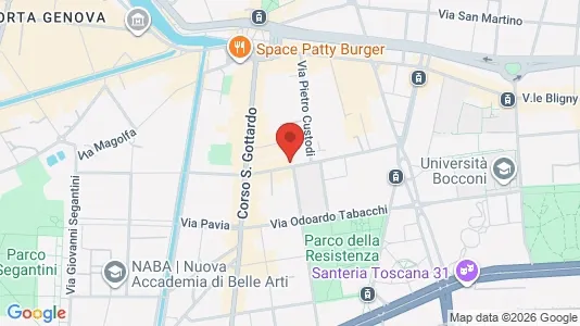 Rooms for rent i Milano Zona 5 - Vigentino, Chiaravalle, Gratosoglio - kort over placeringen