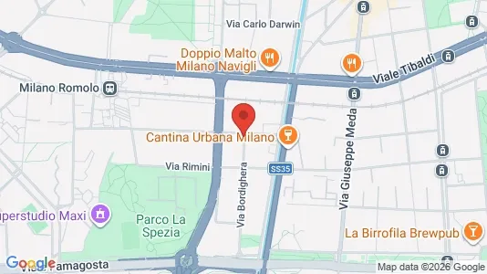 Apartments for rent i Milano Zona 5 - Vigentino, Chiaravalle, Gratosoglio - kort over placeringen
