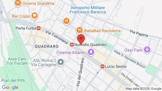 Apartments for rent i Roma Municipio VII – Appio-Latino/Tuscolano/Cinecittà - kort over placeringen