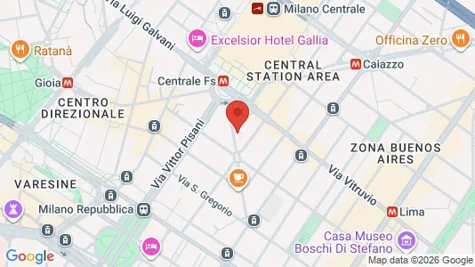 Apartments for rent i Milano Zona 2 - Stazione Centrale, Gorla, Turro, Greco, Crescenzago - kort over placeringen