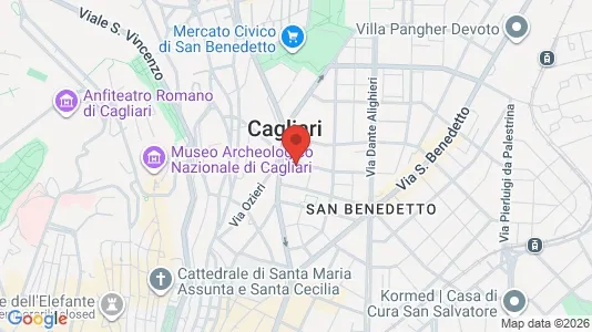 Rooms for rent in Cagliari - Photo from Google Street View