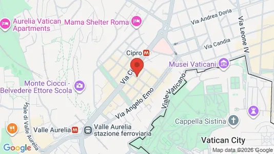 Apartments for rent i Roma Municipio XIV – Monte Mario - kort over placeringen