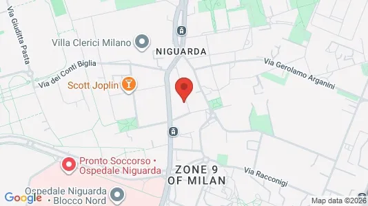 Apartments for rent i Milano Zona 9 - Porta Garibaldi, Niguarda - kort over placeringen