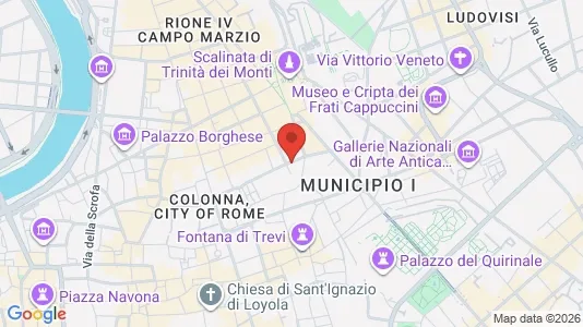 Apartments for rent i Roma Municipio I – Centro Storico - kort over placeringen