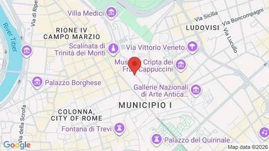 Apartments for rent i Roma Municipio I – Centro Storico - kort over placeringen