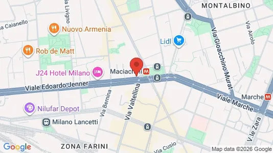 Apartments for rent i Milano Zona 9 - Porta Garibaldi, Niguarda - kort over placeringen