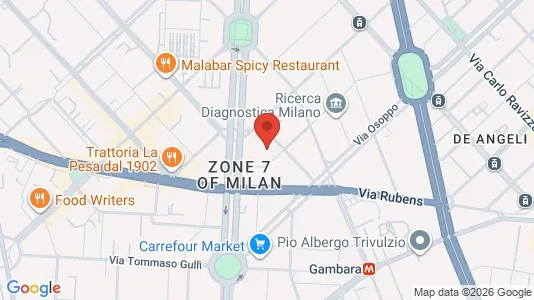 Rooms for rent in Milano Zona 7 - Baggio, De Angeli, San Siro - Photo from Google Street View