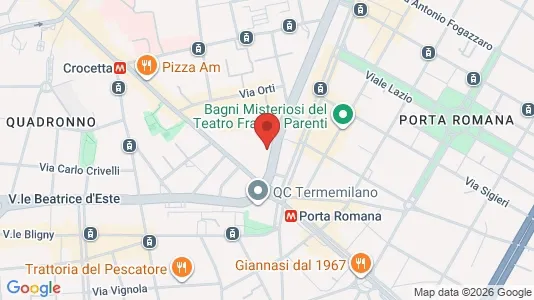 Rooms for rent i Milano Zona 1 - Centro storico - kort over placeringen