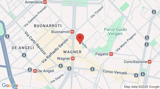 Rooms for rent i Milano Zona 1 - Centro storico - kort over placeringen