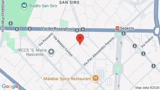 Apartments for rent i Milano Zona 7 - Baggio, De Angeli, San Siro - kort over placeringen
