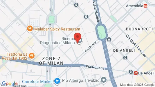 Rooms for rent in Milano Zona 7 - Baggio, De Angeli, San Siro - Photo from Google Street View