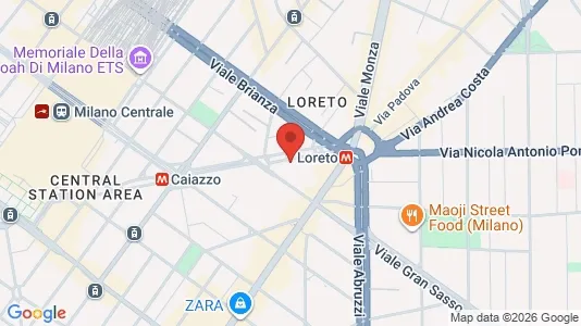 Rooms for rent i Milano Zona 2 - Stazione Centrale, Gorla, Turro, Greco, Crescenzago - kort over placeringen